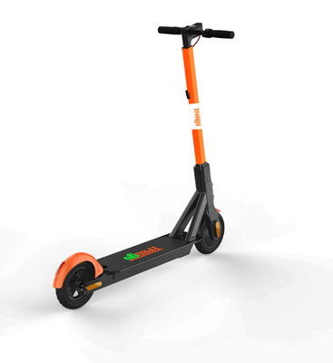 2 Wheel Off Road Push Scooter , Battery Powered Motor Scooters Single Motor