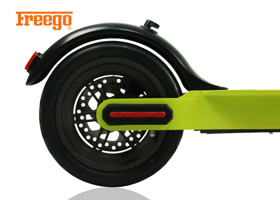Brushless Motor Rechargeable Electric Scooter , Foldable Motorized Scooter