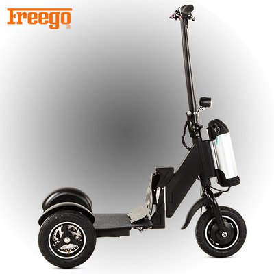 Brushless Motor Folding Disabled Mobility Scooters , 3 Wheel Mobility Scooter