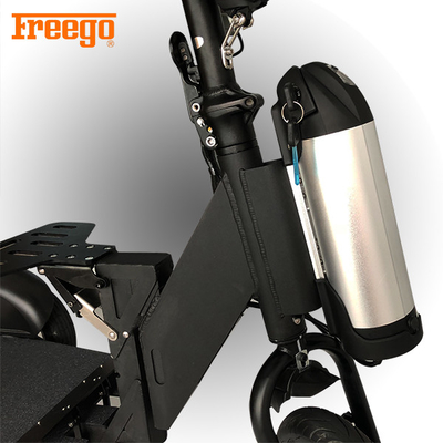 Brushless Motor Folding Disabled Mobility Scooters , 3 Wheel Mobility Scooter