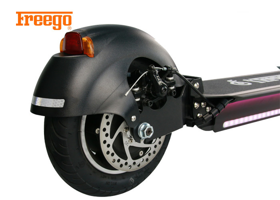 10 Inch Pneumatic Tire Folding Motorized Scooter , Personal Electric Scooter
