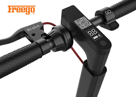 High Power 350W Electric Scooter , Lightest Gps Electric Scooter With V Neck Frame