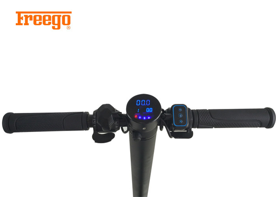 Amazing Fantastic Lightest Electric Kick Scooter , Push Adult Scooter Black Color