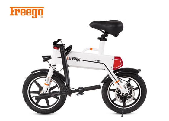 Trendy Lightweight Folding Electric Bicycles / Ladies Collapsible Electric Bike