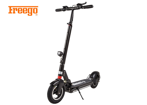 Modern Design Popular Black Electric Scooter / Lightweight Foldable Scooter