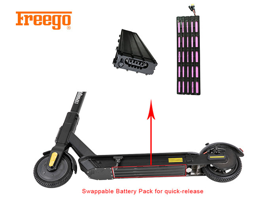 Compact Electric Motor Scooter Parts Scooter Lithium Battery Pack Weather Proof