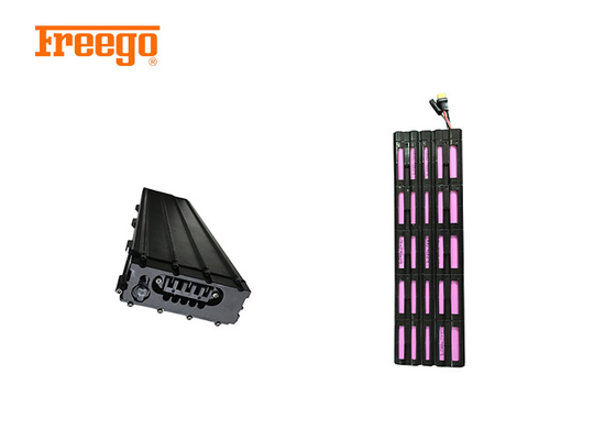 Black Electric Scooter Spare Parts 500w 36v Lithium Ion Battery Pack