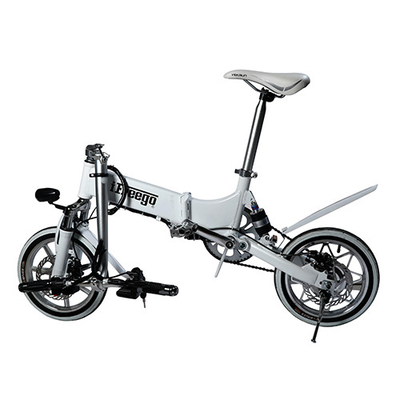 Mini Portable Folding Electric Bike / Fold Up Electric Bicycle 36V7.8Ah 14 Inch