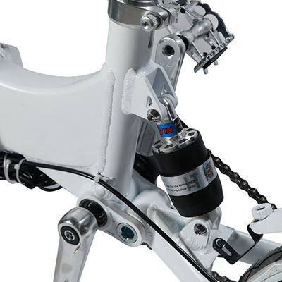 Drop Shipping Double Suspension Foldable Electric Bike Aluminum Material