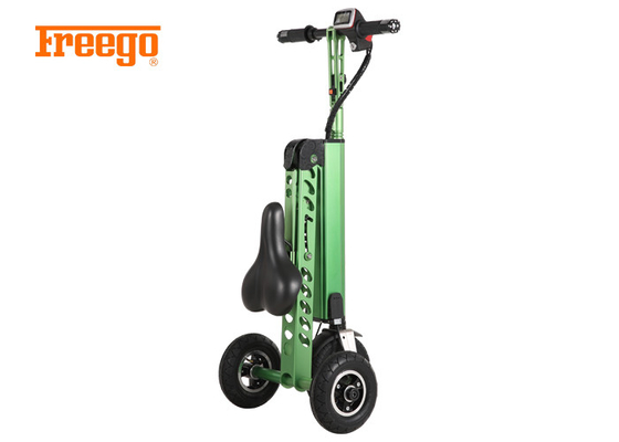 8&quot; Pneumatic Tire Foldable Electric Scooter Bike For Adults With Disc Brake Brush Motor