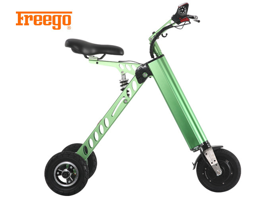 8&quot; Pneumatic Tire Foldable Electric Scooter Bike For Adults With Disc Brake Brush Motor