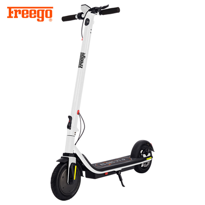 350W Short Trip Portable Electric Foot Scooter With Hand Brake LED Display