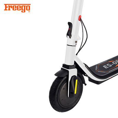350W Short Trip Portable Electric Foot Scooter With Hand Brake LED Display