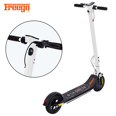 Alloy Material Folding Motor Scooters For Adults , Stand Up Motorised Scooters 350W Front Motor