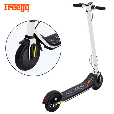 Alloy Material Folding Motor Scooters For Adults , Stand Up Motorised Scooters 350W Front Motor