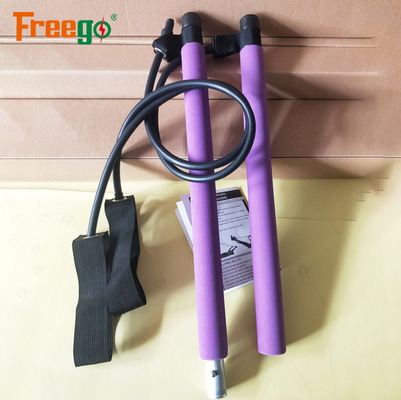 Light Weight 	Home Fitness Equipment Steel Foam Tube Cover Pilates Bar For Adult