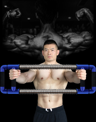 Bodybuilding Home Fitness Equipment Stainless Steel Chest Expander Quick Installation