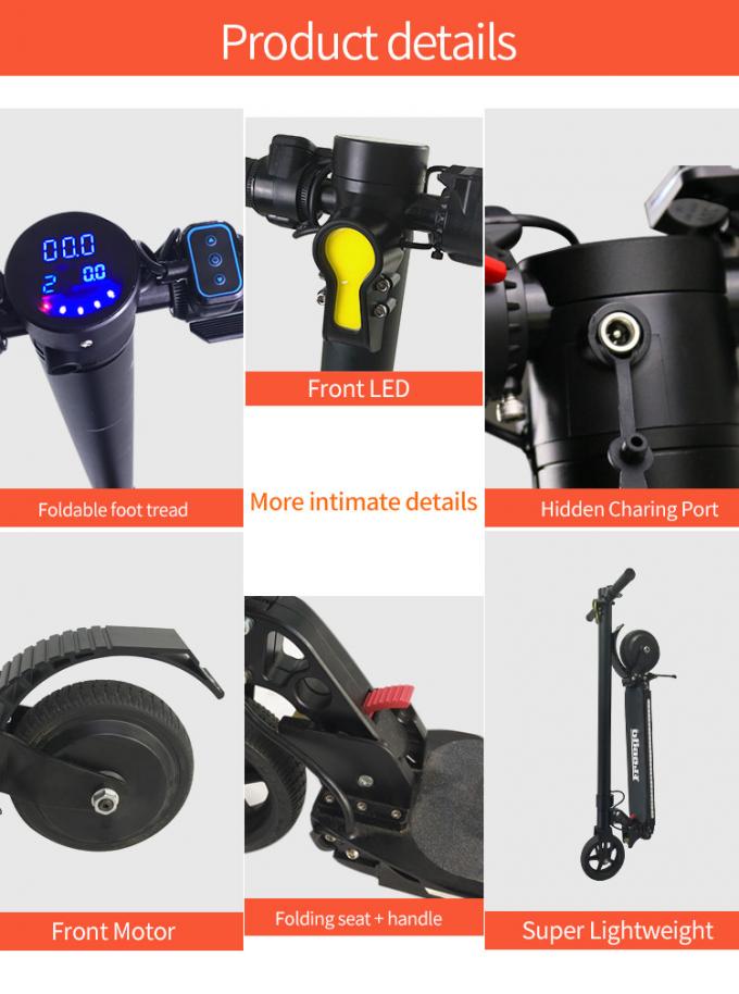 Battery Driven Bluetooth Electric Scooter / 6.5 Inch Electric Scooter