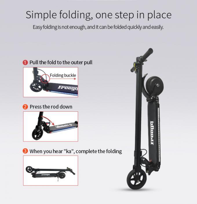 Battery Driven Bluetooth Electric Scooter / 6.5 Inch Electric Scooter